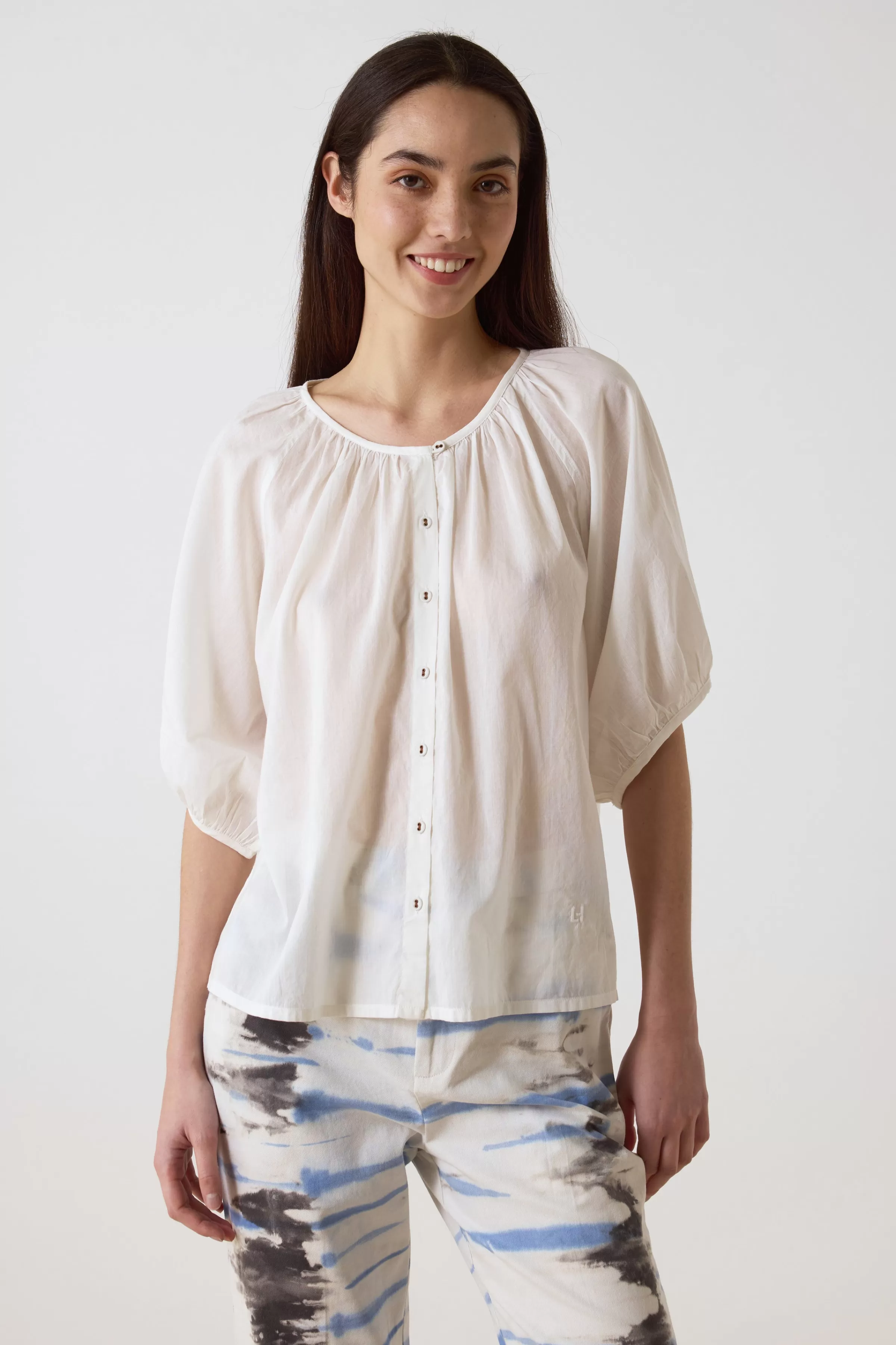 Leon&Harper Last Chance | Camisas & Blusas*Blusa Cool Plainy Blanco