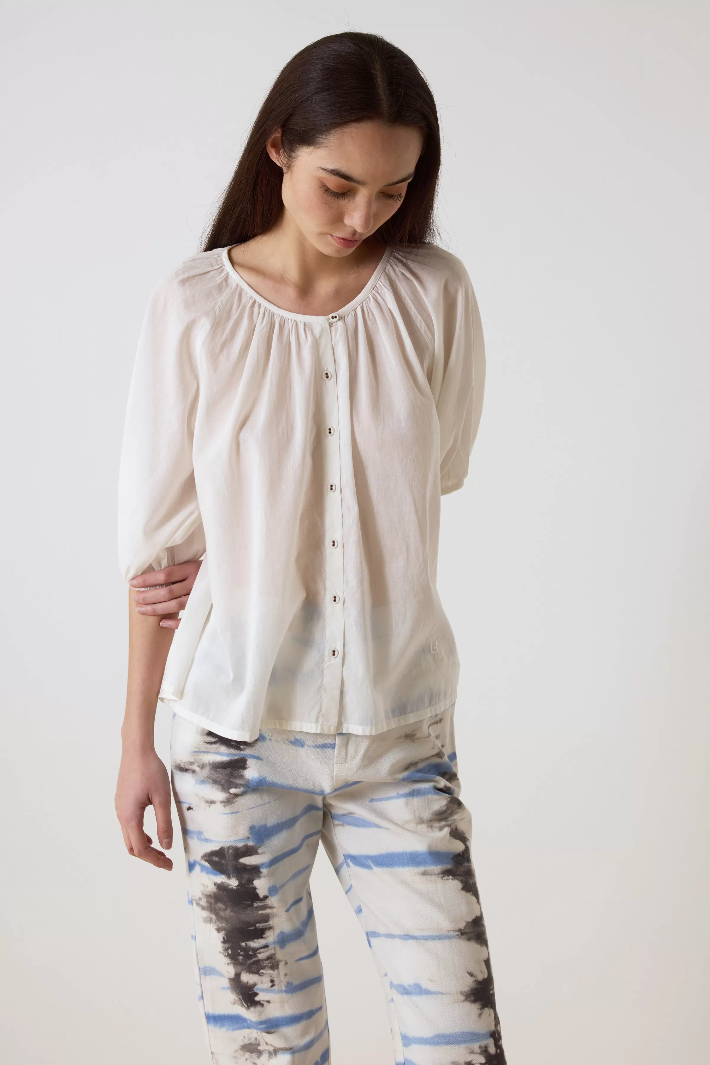 Leon&Harper Last Chance | Camisas & Blusas*Blusa Cool Plainy Blanco