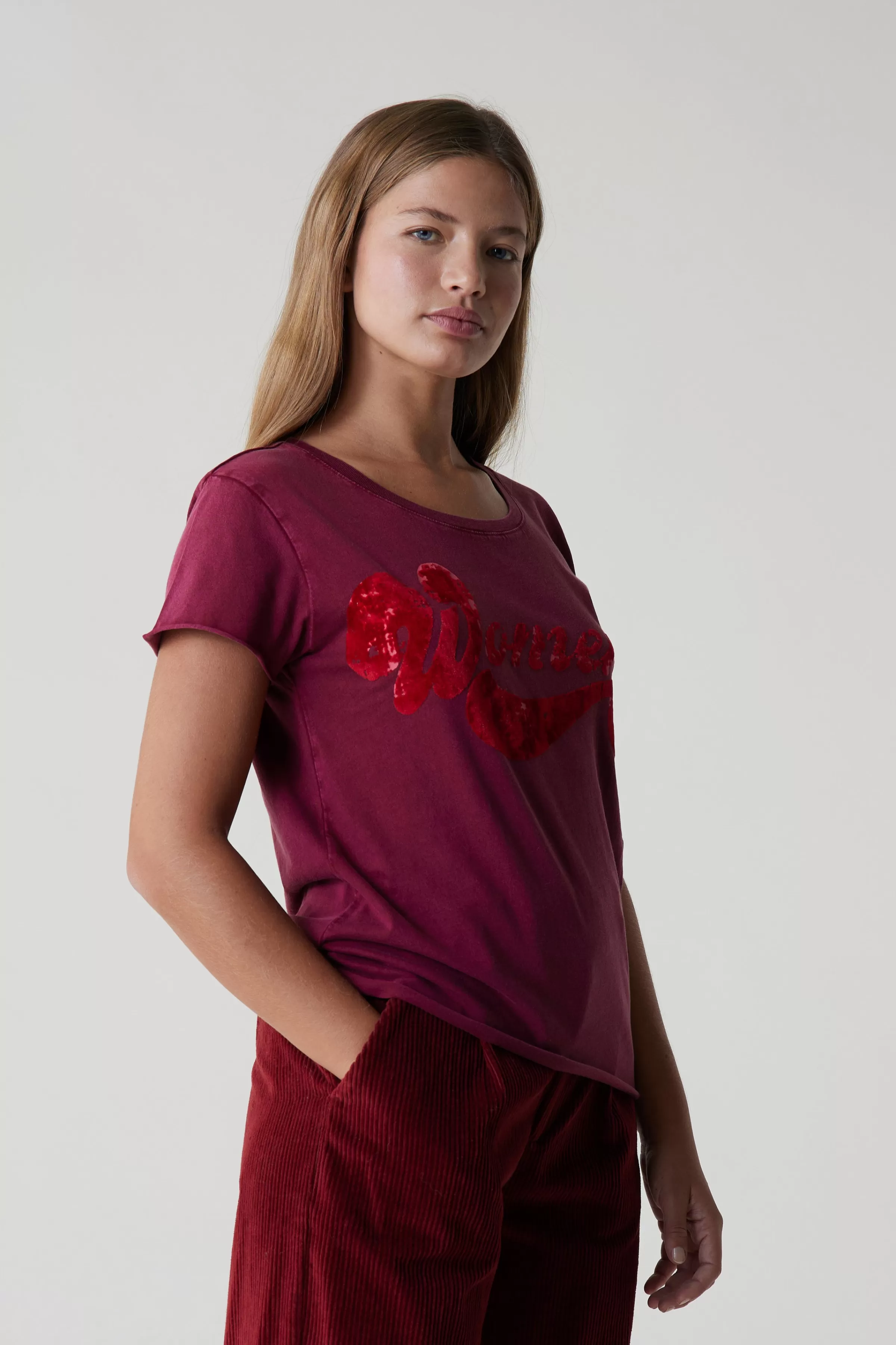 Leon&Harper Selección -30% | Rebajas | Camisetas & Tops*Camiseta Toro Women Vino