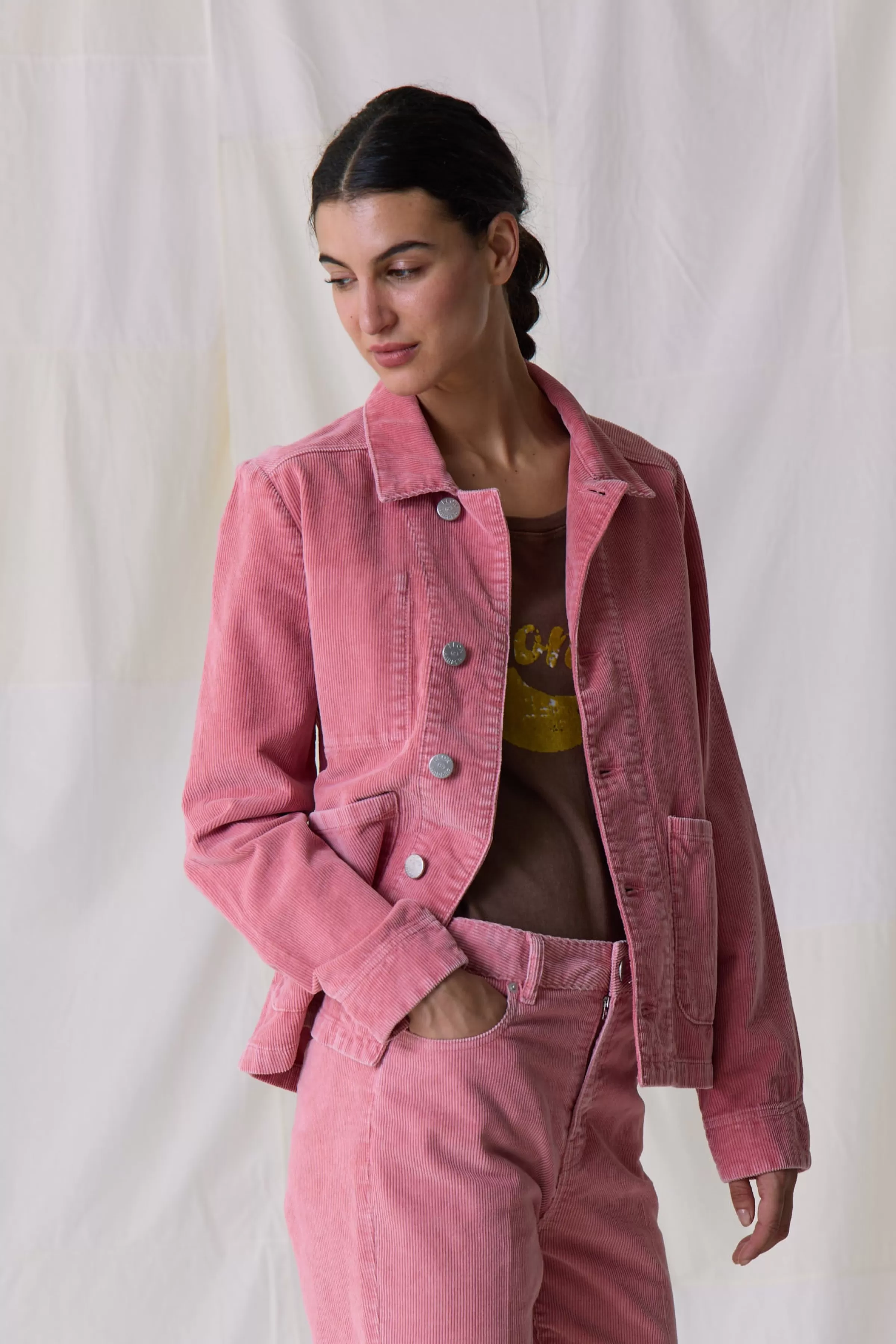 Leon&Harper Selección -30% | Rebajas | Chaquetas & Abrigos*Chaqueta Varda Plain Rosa