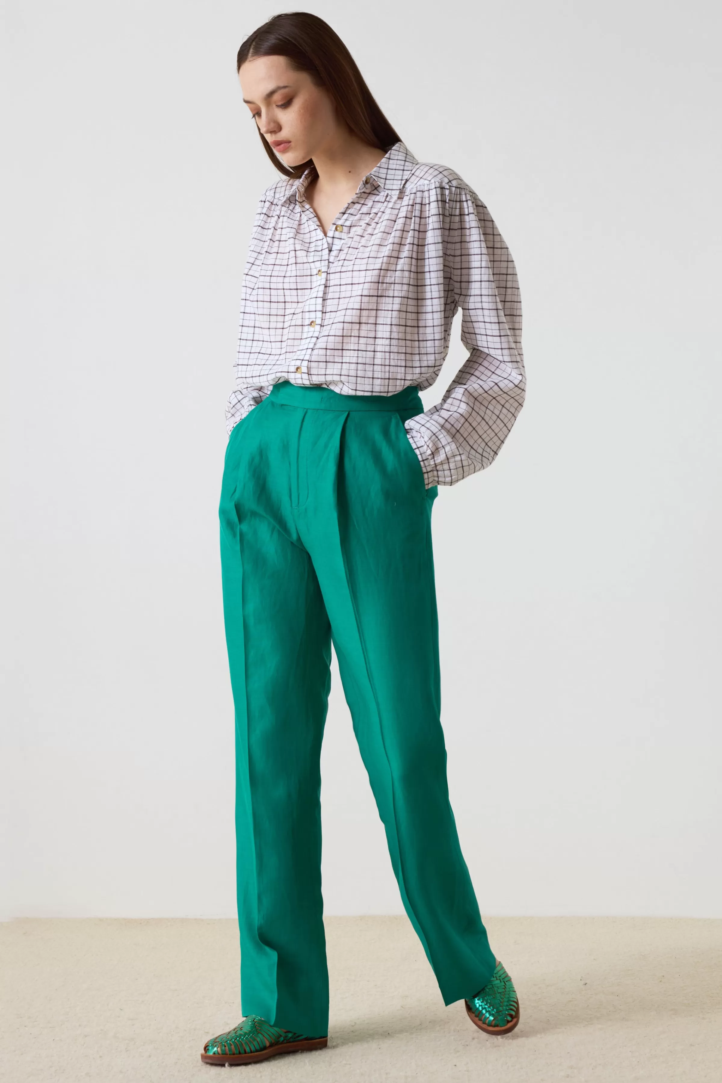 Leon&Harper Last Chance | Pantalones & Denim*Pantalones Papi Plainy Verde