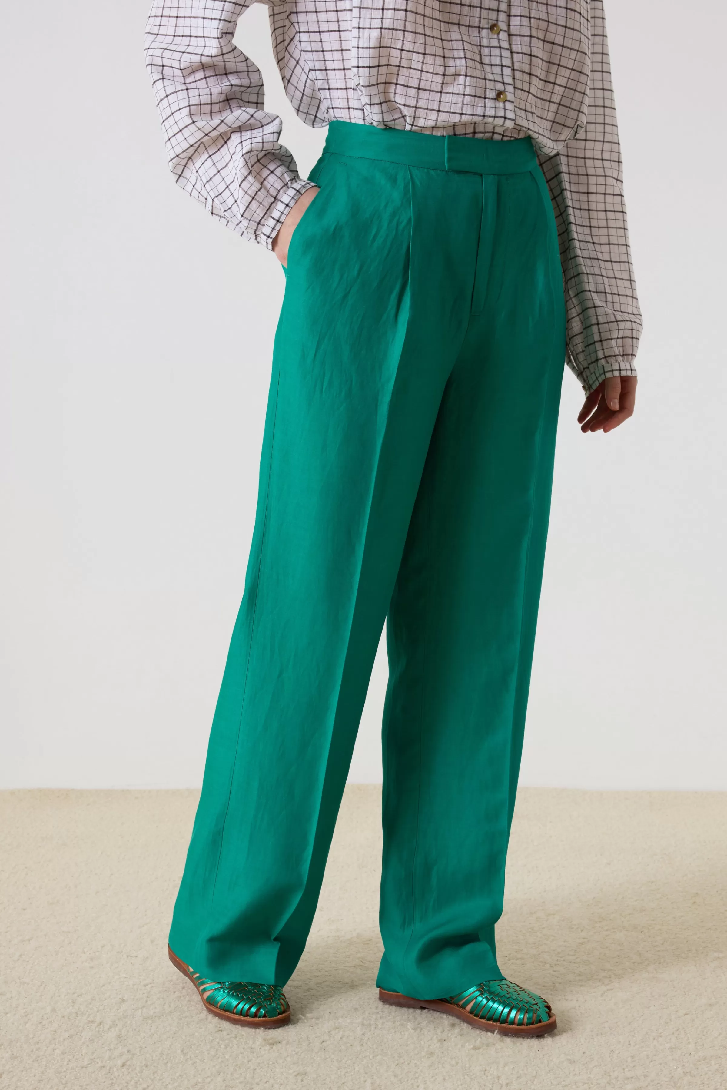 Leon&Harper Last Chance | Pantalones & Denim*Pantalones Papi Plainy Verde