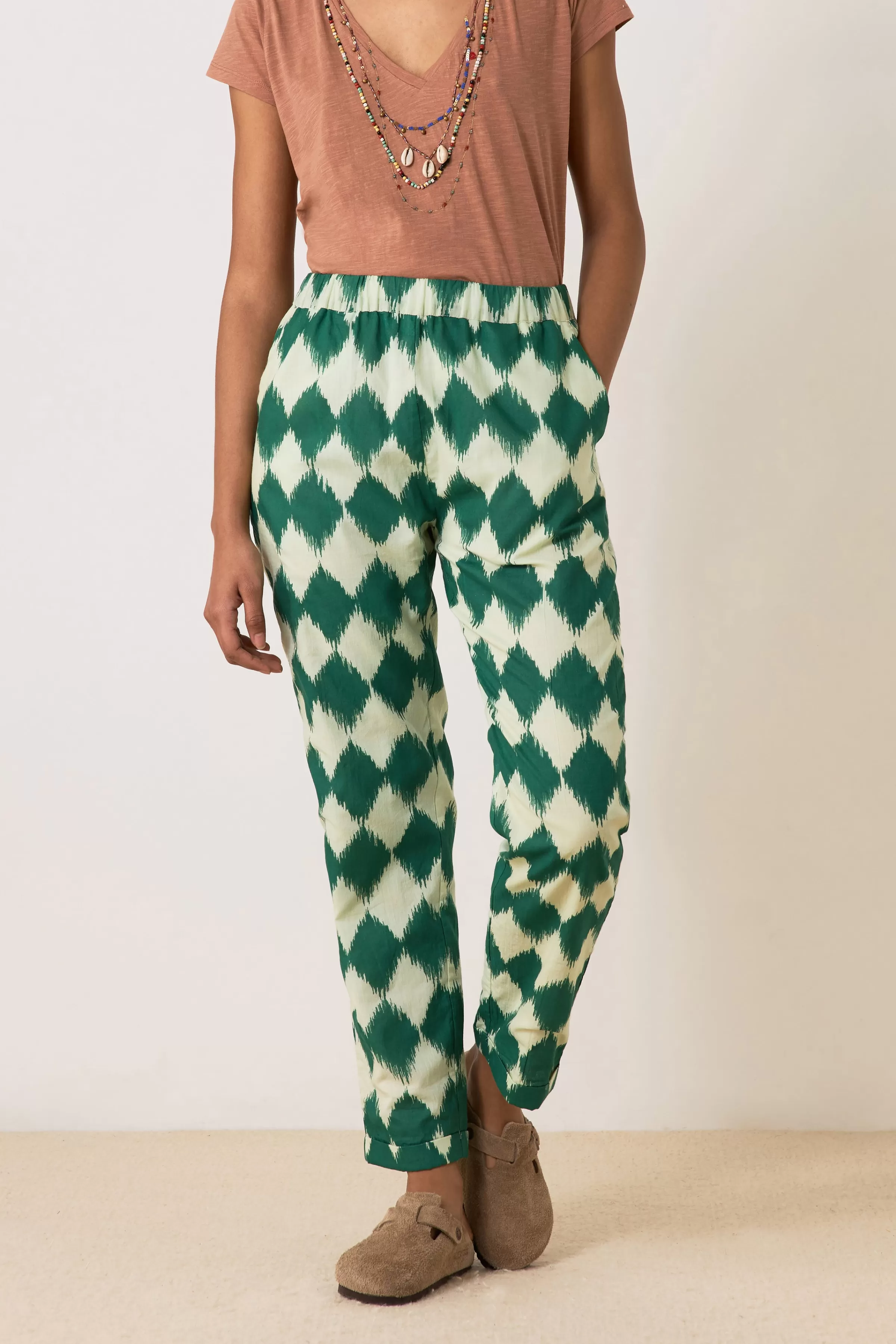 Leon&Harper Last Chance*Pantalones Parna Diam P23 Verde