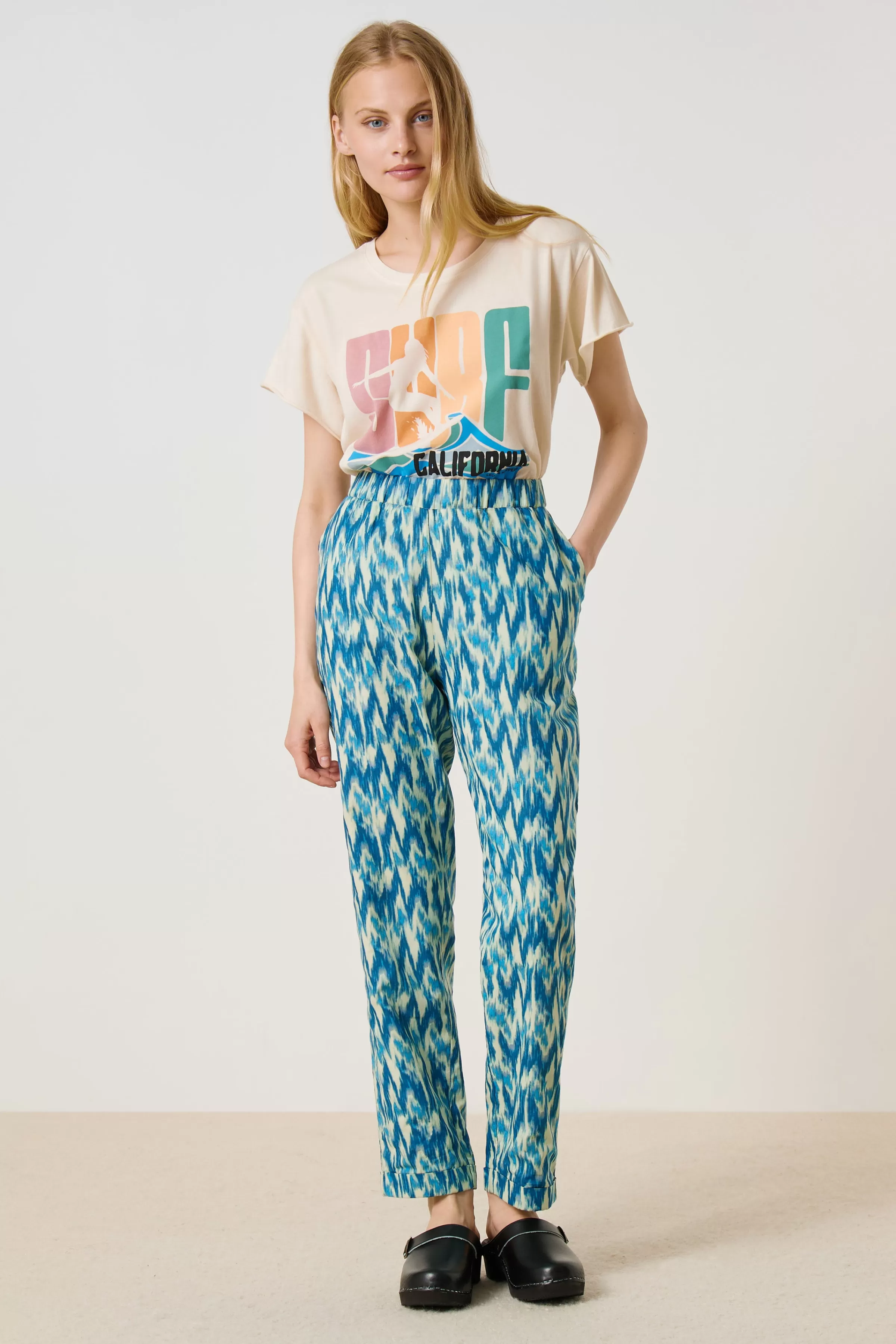 Leon&Harper Last Chance | Pantalones & Denim*Pantalones Parna Ikat Azul