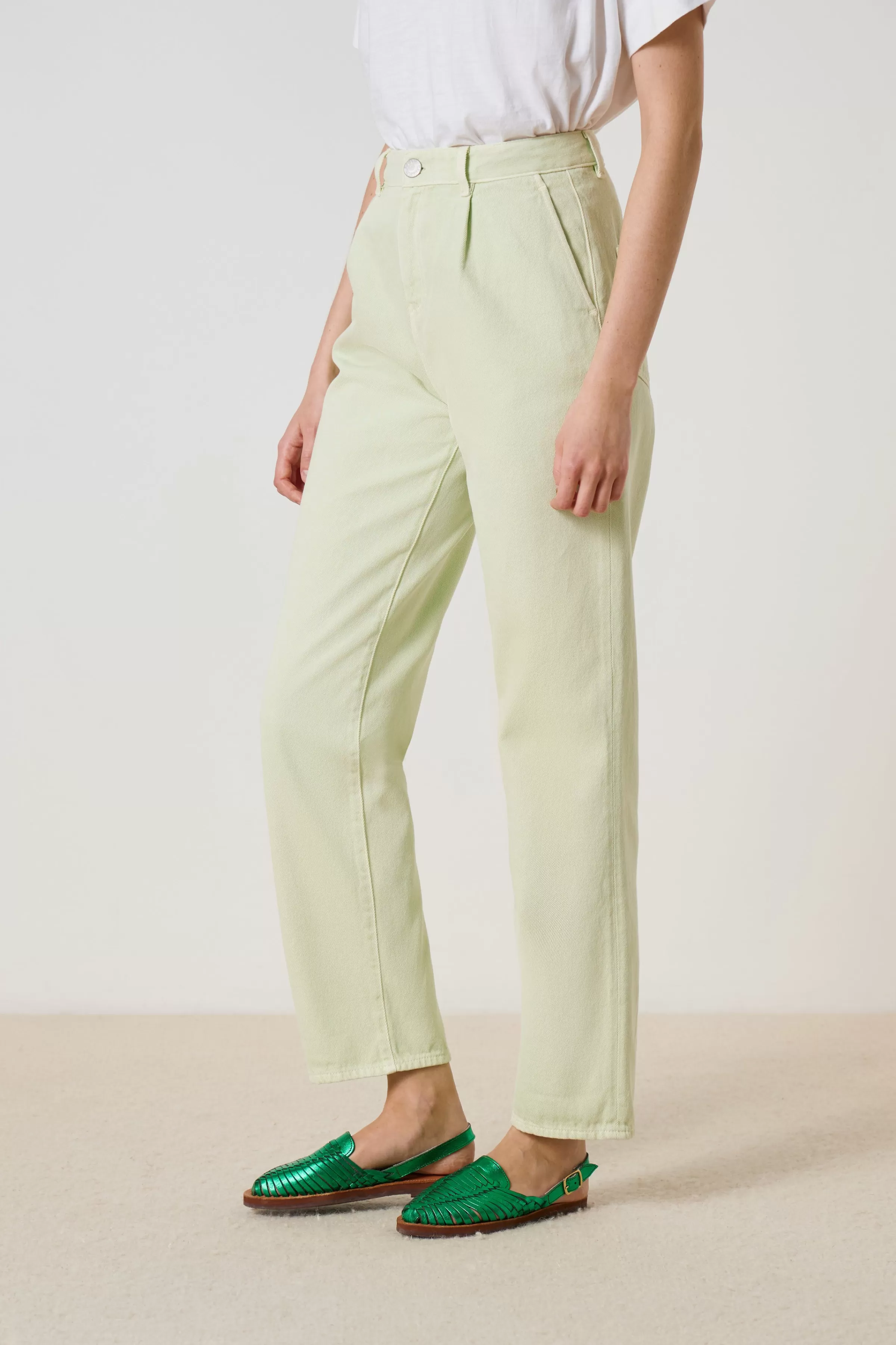 Leon&Harper Last Chance | Pantalones & Denim*Pantalones Patchou Pl Verde