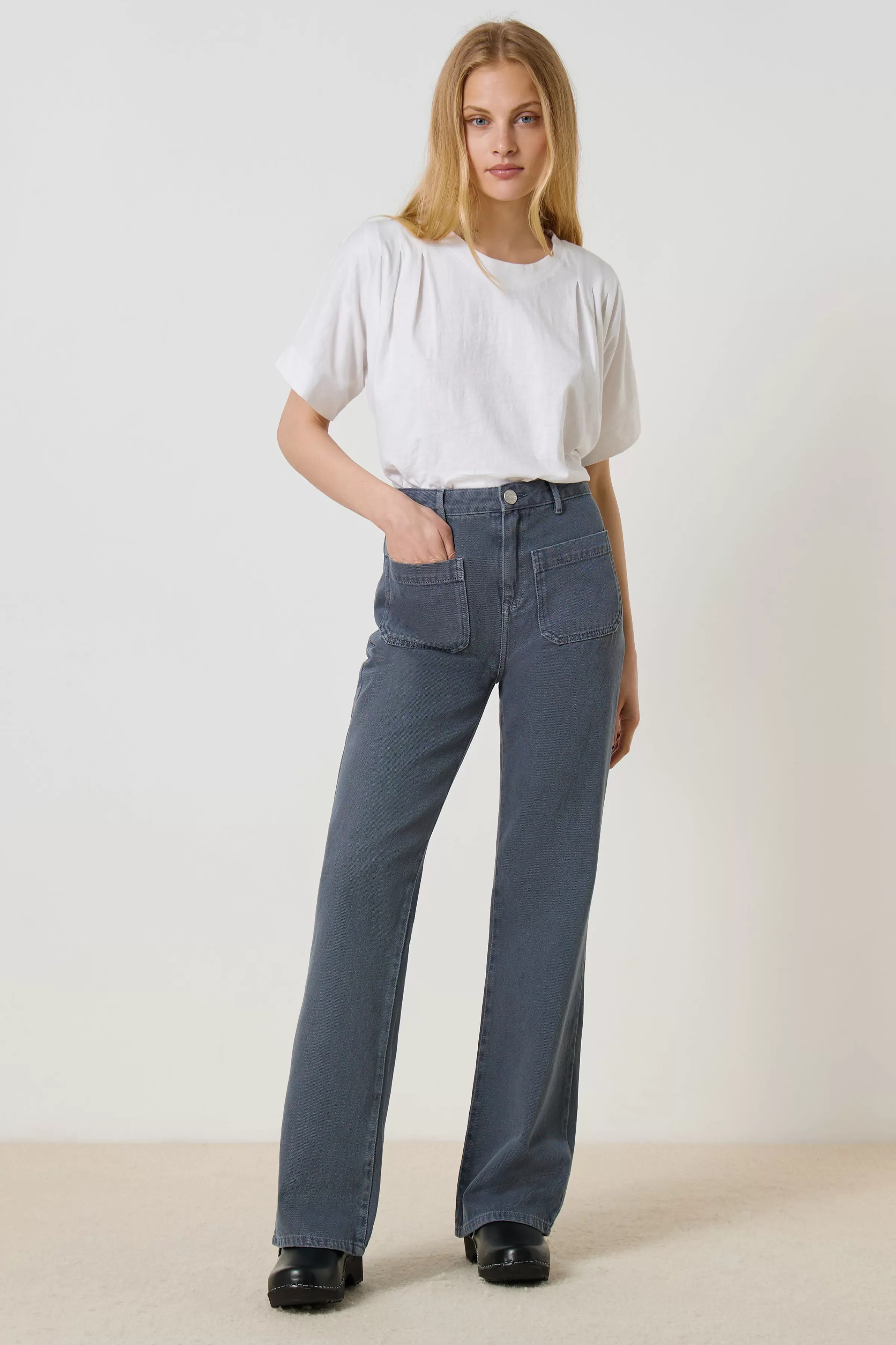 Leon&Harper Last Chance | Pantalones & Denim*Pantalones Perfect P23 Gris