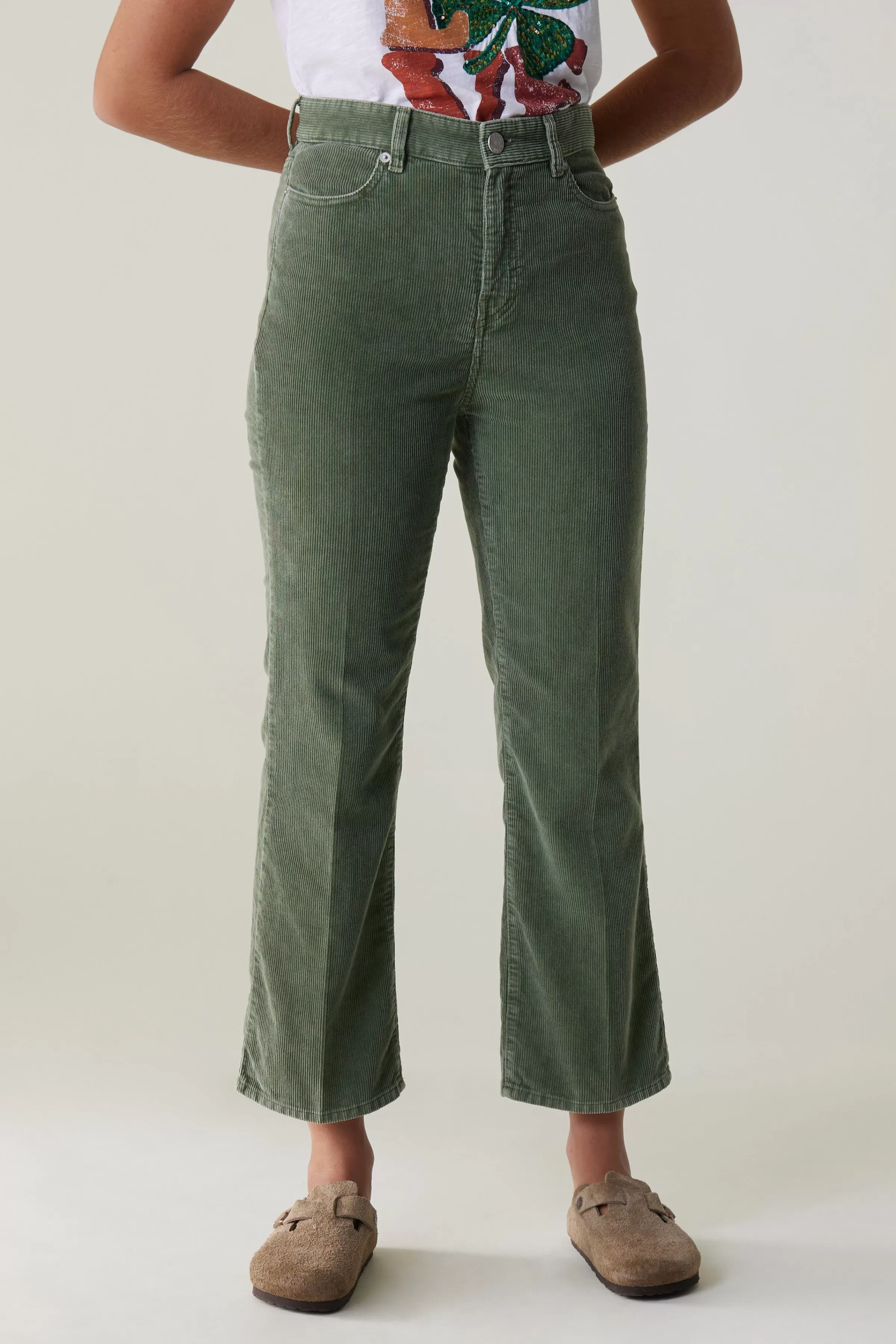 Leon&Harper Selección -30% | Rebajas | Pantalones & Denim*Pantalones Pipou Plain Verde