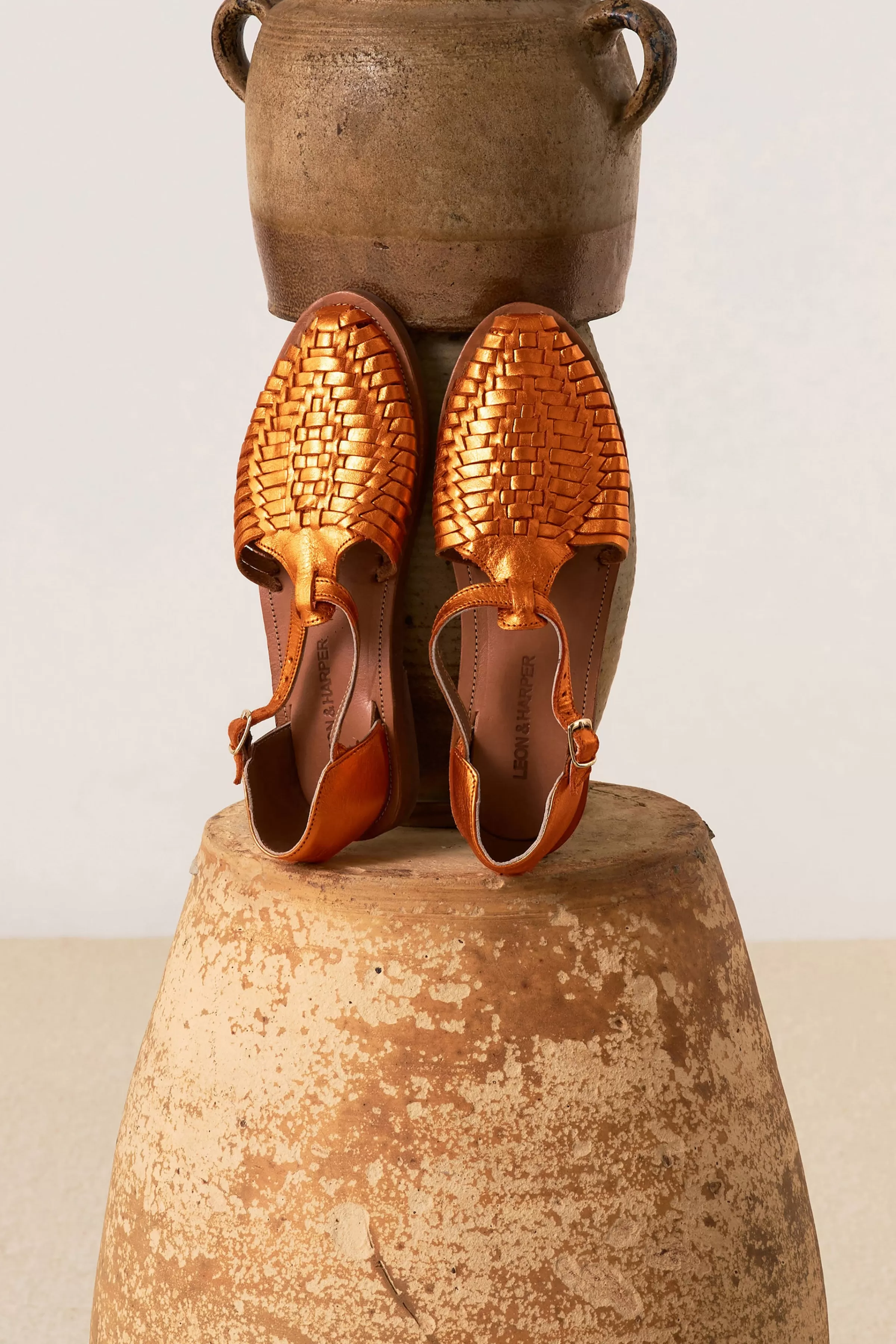 Leon&Harper Last Chance | Zapatos*Sandalias Acapulco P23 Naranja