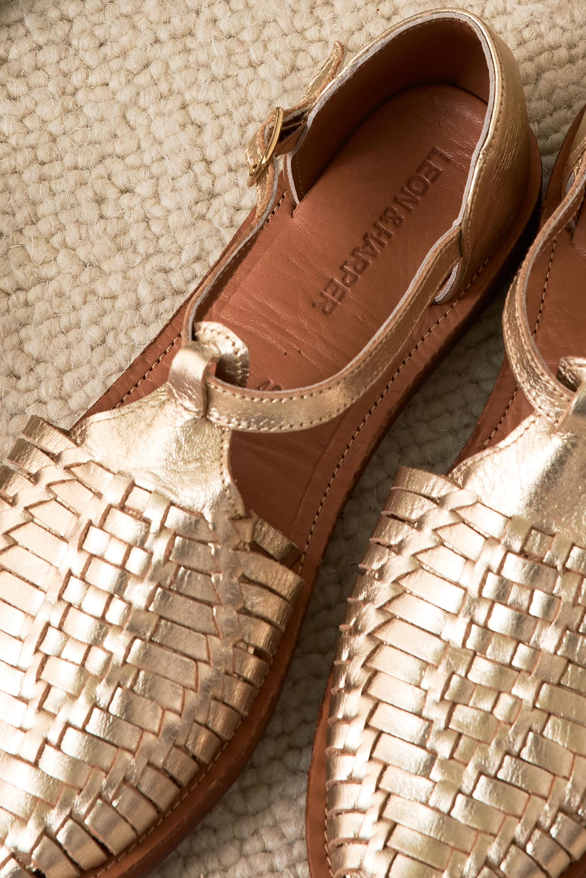 Leon&Harper Last Chance | Zapatos*Sandalias Acapulco P23 Oro