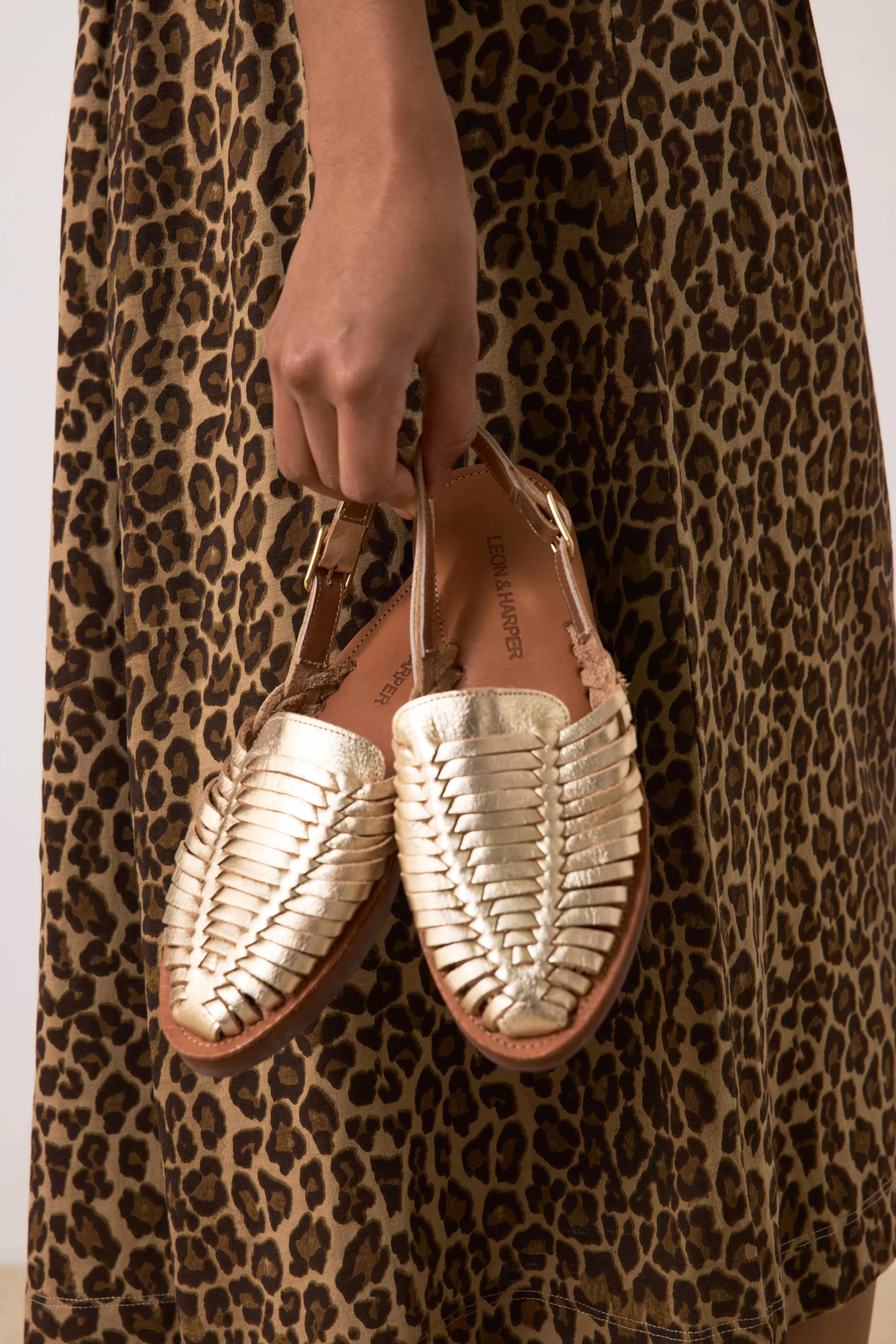 Leon&Harper Last Chance | Zapatos*Sandalias Izamal P23 Oro