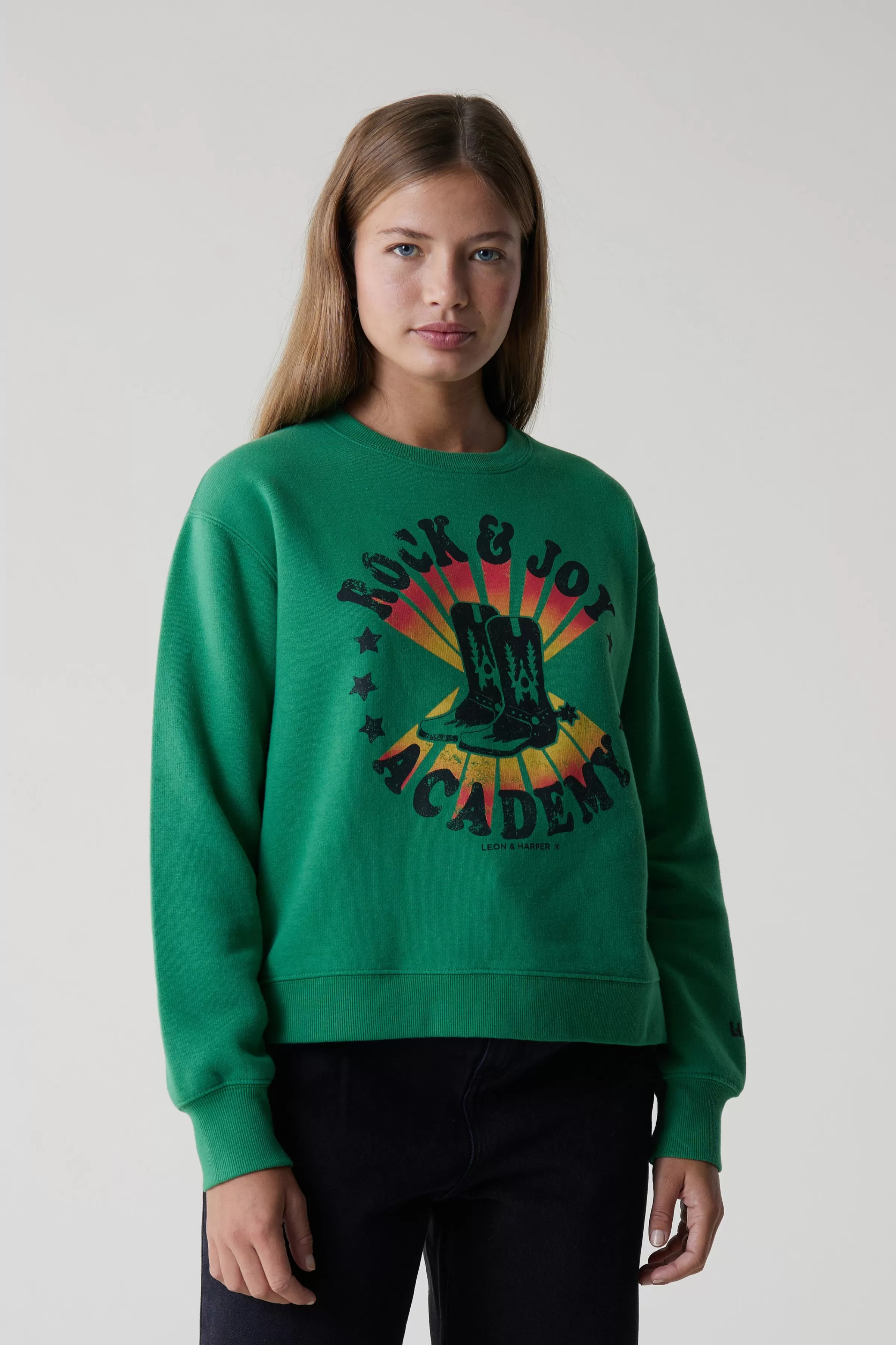 Leon&Harper Selección -50% | Rebajas | Sudaderas*Sudadera Sortie Aca Verde