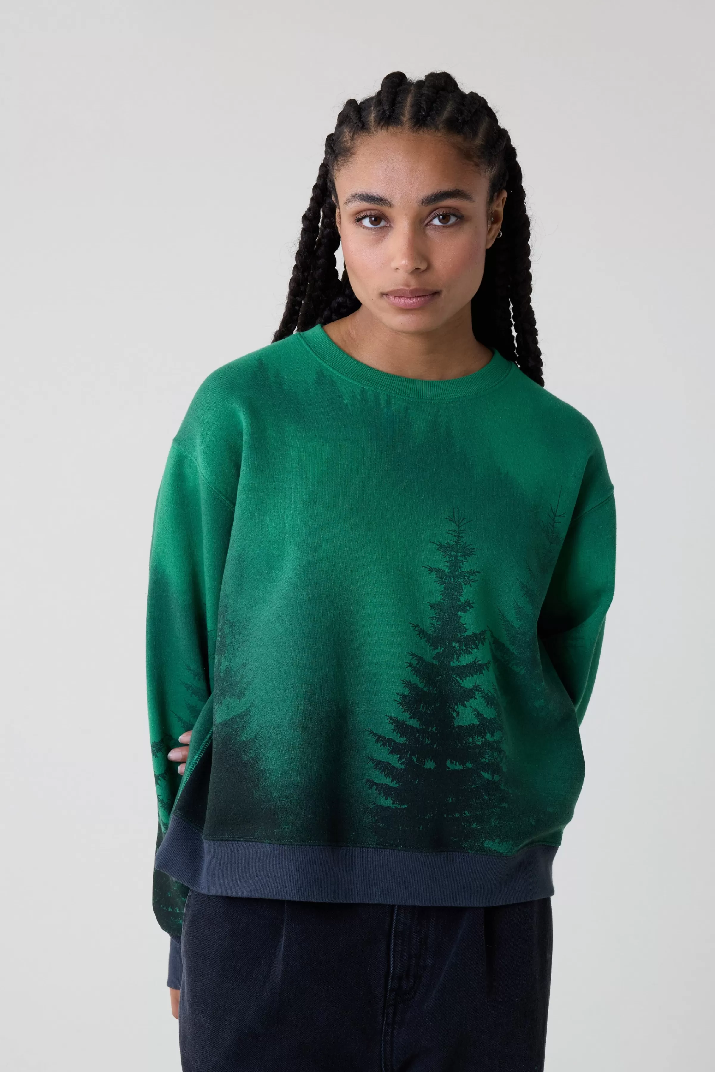 Leon&Harper *Sudadera Sortie Forest Verde