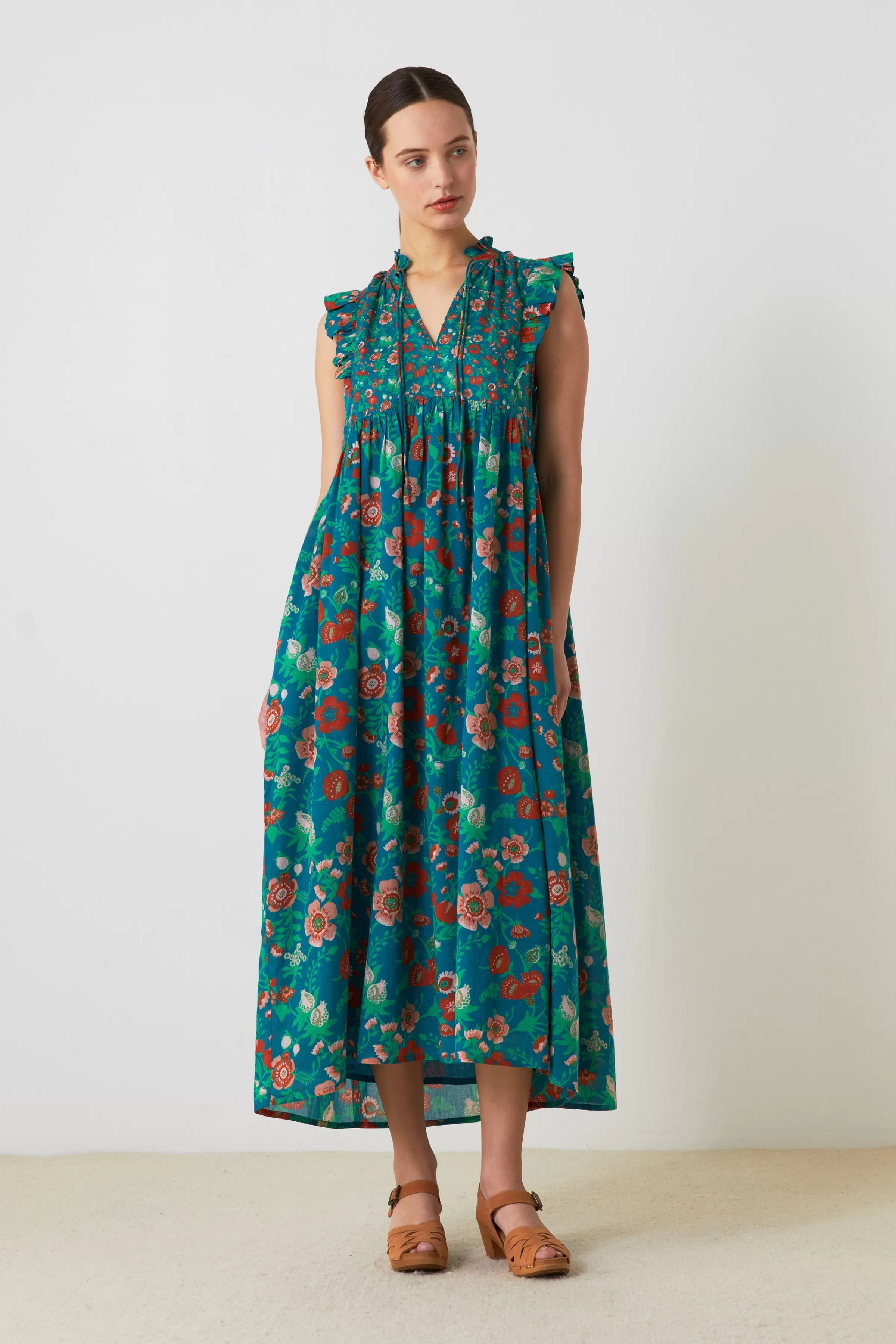 Leon&Harper Last Chance*Vestido Rage Gipsy Verde