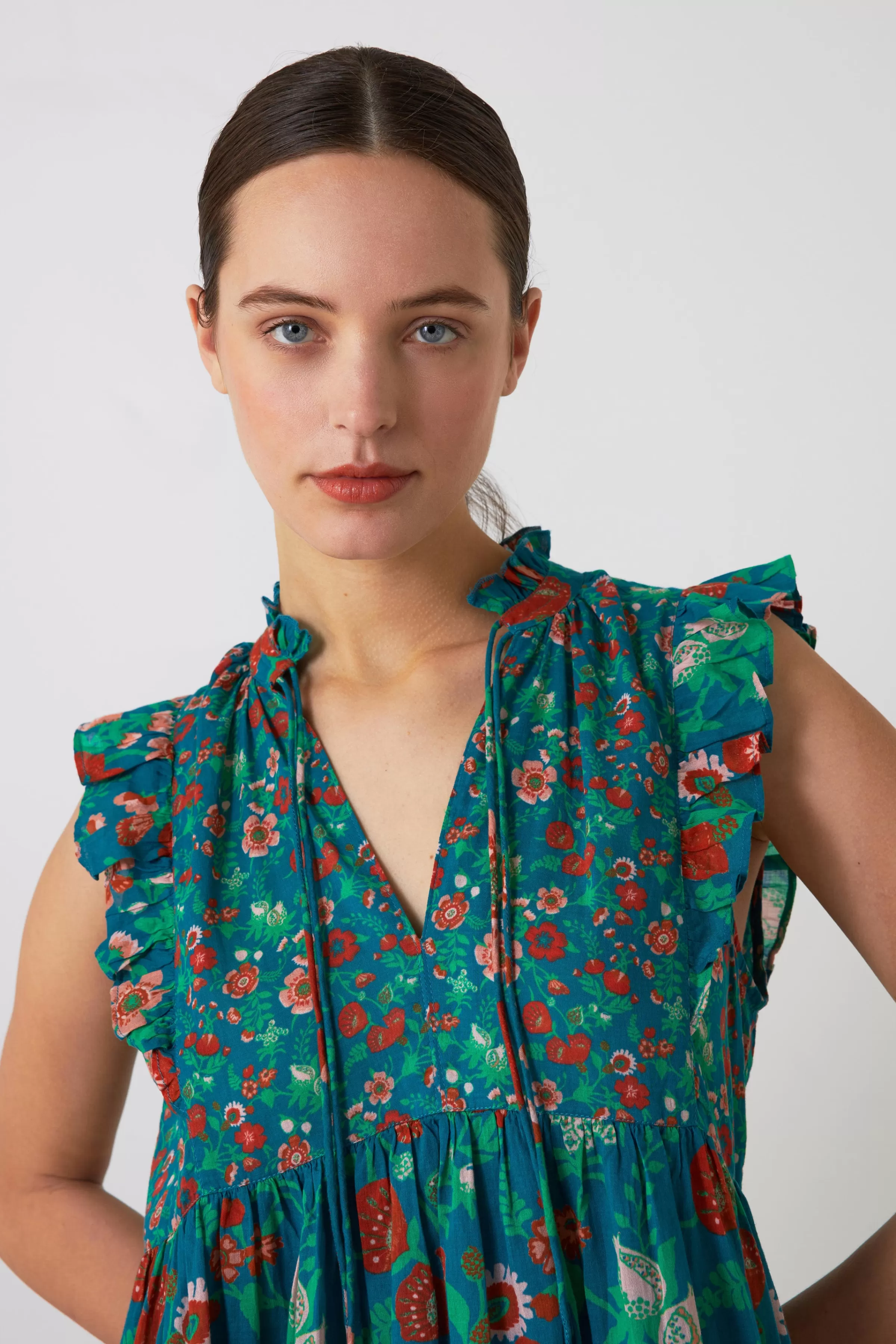 Leon&Harper Last Chance*Vestido Rage Gipsy Verde